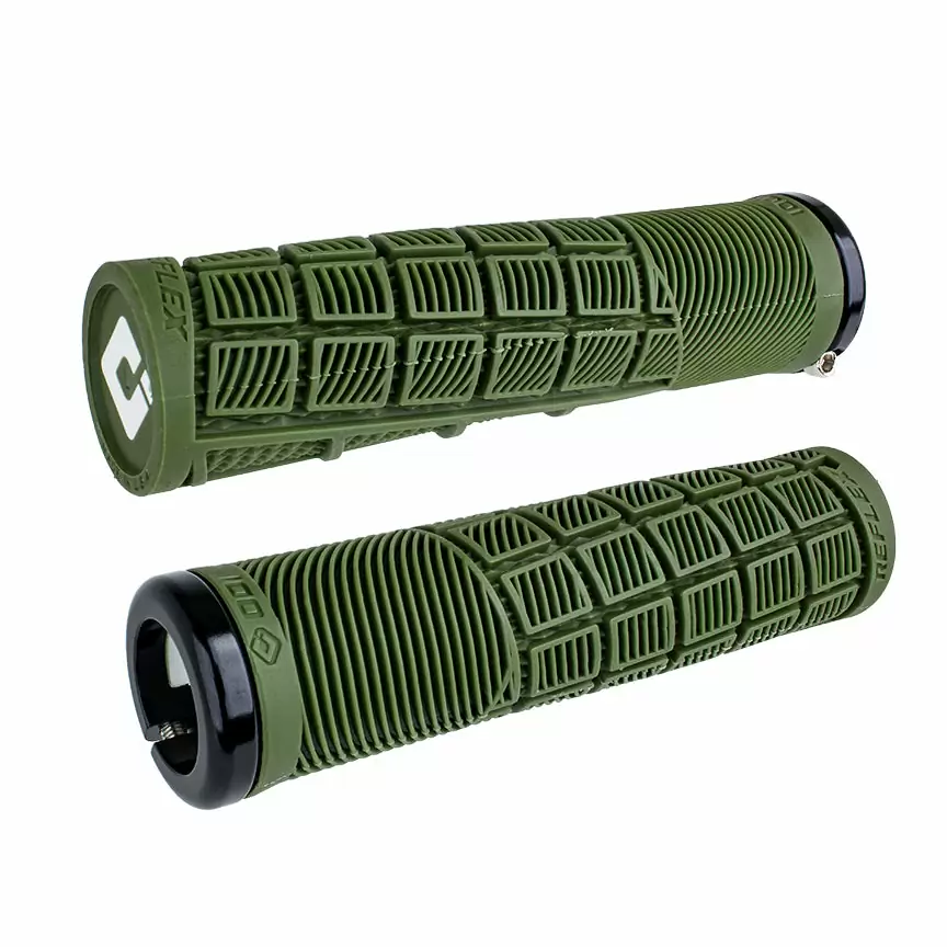 Par de puños MTB Reflex V2.1 Lock-On 33,5 mm x 135 mm verde/negro - image